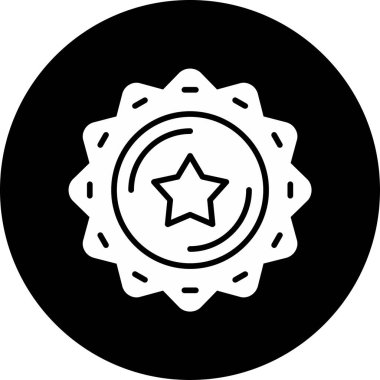 yıldız simgesi vektör illüstrasyonu