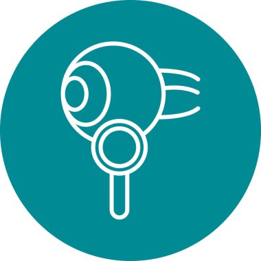 Benzersiz araba anahtarı vektör illüstrasyonu