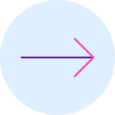 ok simgesi, modern vektör illüstrasyonu