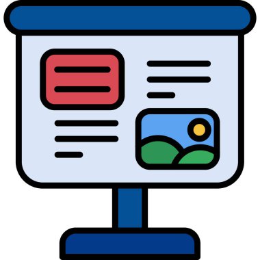 Web simgesi tasarımı vektör illüstrasyonu