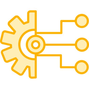 dişliler izole edilmiş simge ayarlıyor