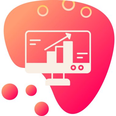 seo modern simgesinin vektör illüstrasyonu