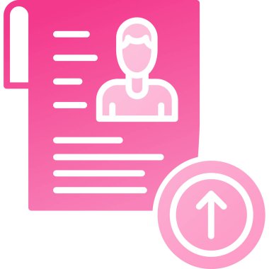 kullanıcı. Web simgesi basit illüstrasyon