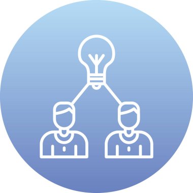 Modern b 'nin vektör illüstrasyonunda ampul yok