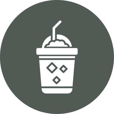 Kahve simgesinin vektör illüstrasyonu