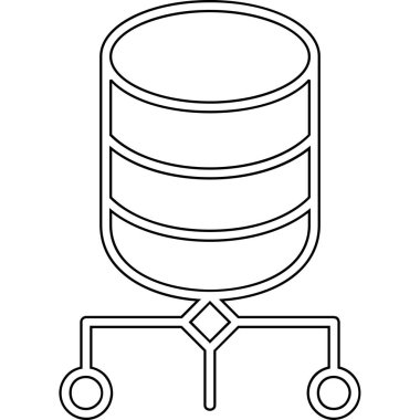 Modern b 'nin vektör illüstrasyonu eksik simgesi