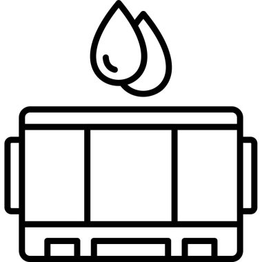 Gaz alev ikonu. Beyaz arkaplanda izole edilmiş ağ için gaz vektör simgelerinin özet çizimi