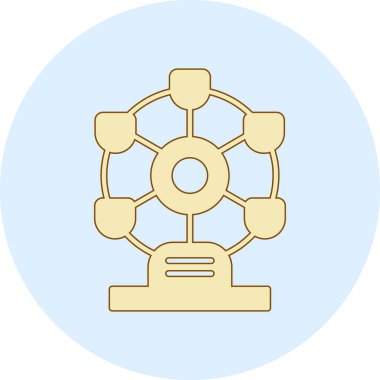 Modern b 'nin vektör illüstrasyonu