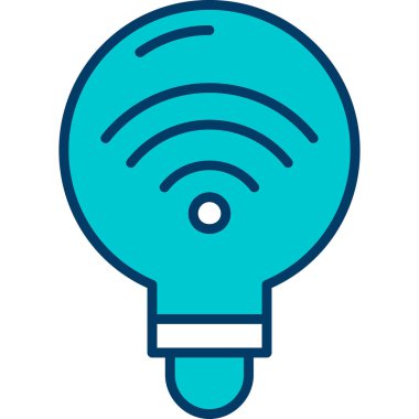 Wi-Fi simgesinin vektör illüstrasyonu