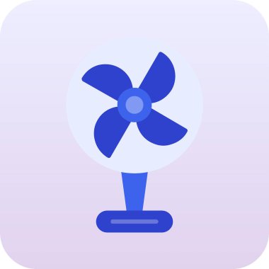 fan simgesi, vektör illüstrasyonu