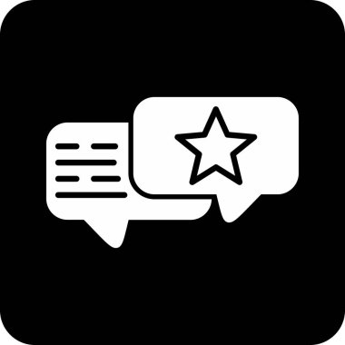 Konuş. Web simgesi basit illüstrasyon