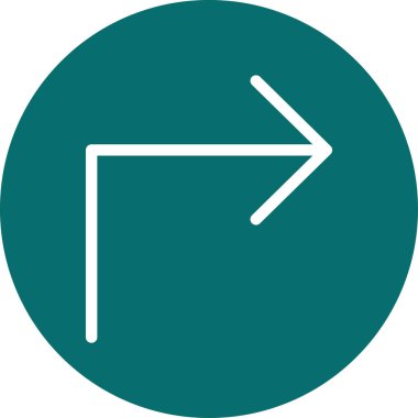 ok simgesi vektör illüstrasyonu