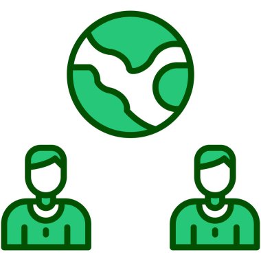 seo modern simgesinin vektör illüstrasyonu