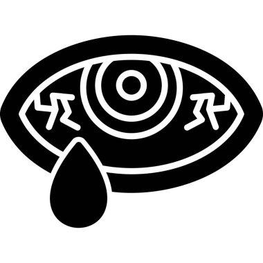 Göz. Web simgesi basit tasarım