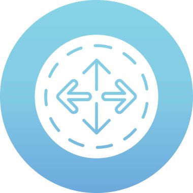 Oklar. Web simgesi basit illüstrasyon