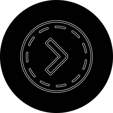 Modern simgenin vektör illüstrasyonu