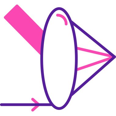 Modern bir simgenin vektör illüstrasyonu