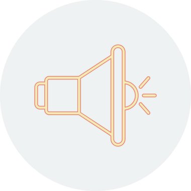 hoparlör vektör illüstrasyonu