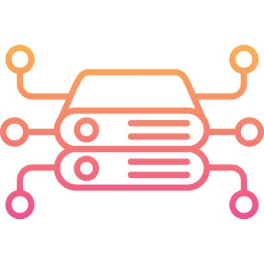 araba simgesi vektör illüstrasyonu