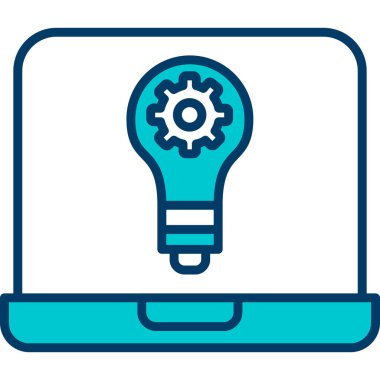 Fikir vektör simge işareti simge vektör çizim kişisel ve ticari kullanım için..