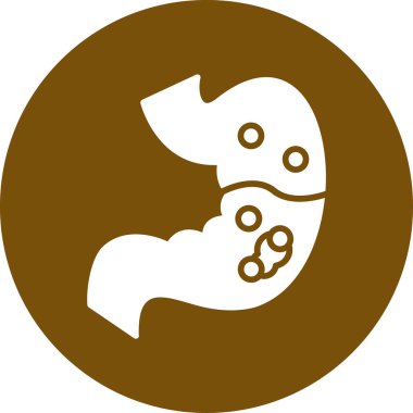 İnsan organının vektör illüstrasyonu