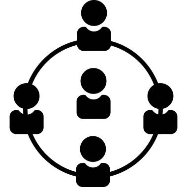 İş yönetimi. Basit simge