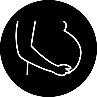 Bir telefonun vektör illüstrasyonu