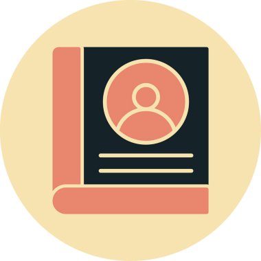 Simge, pazarlama ve reklam ikonu vektörünün vektör illüstrasyonu