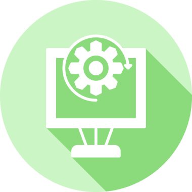 Web simgesini, vektör illüstrasyonunu güncelle