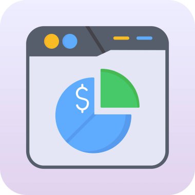 ticari grafik vektör simgesi