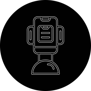 Modern b 'nin vektör illüstrasyonu eksik simgesi