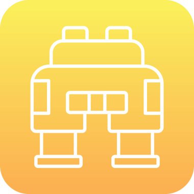 Modern eğitim ikonunun vektör illüstrasyonu