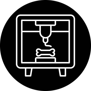 Modern simgenin vektör illüstrasyonu