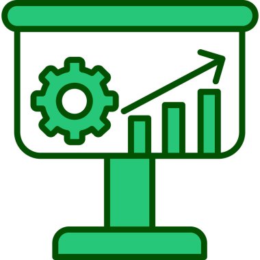 Grafik. Web simgesi basit illüstrasyon