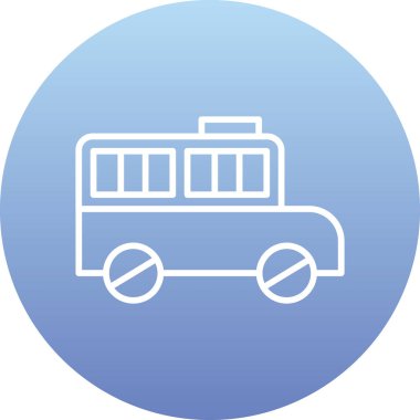 bus web simgesi basit tasarım