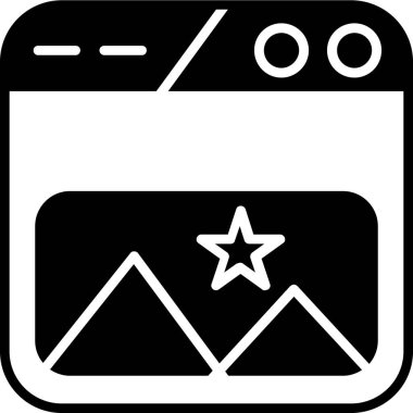 seo modern simgesinin vektör illüstrasyonu