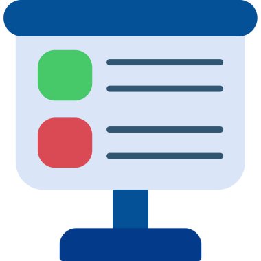 Reklam reklam pazarlama simgesi - taslak biçimi