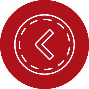 Moda Biçiminde Saat Simgesi İzole Arkaplan