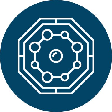 seo modern simgesinin vektör illüstrasyonu