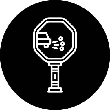 Modern simgenin vektör illüstrasyonu