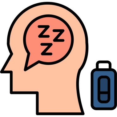 Uyku uyku uyku ikonu