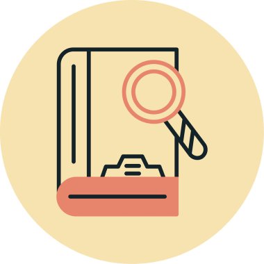 Basit simge vektör illüstrasyonu