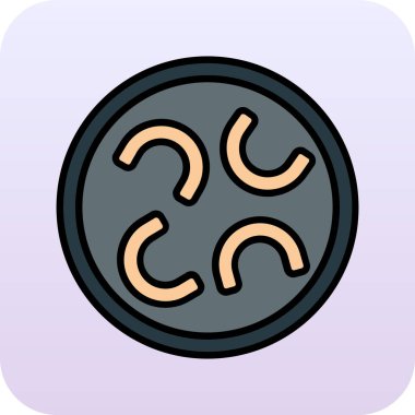 Gıda simgesinin vektör illüstrasyonu