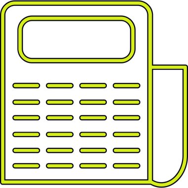 Telefon ahizesi kutsal kişilerin resmi, vektör çizim