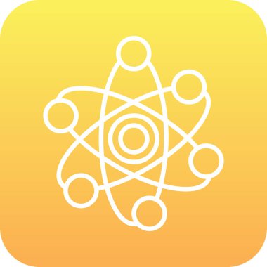 Modern simgenin vektör illüstrasyonu