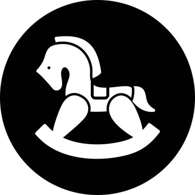 Bir atın vektör illüstrasyonu