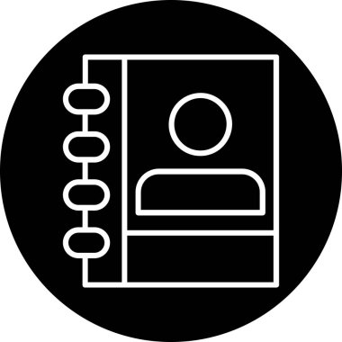 Bir kitabın vektör illüstrasyonu