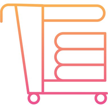 Alışveriş arabası. Basit tasarım