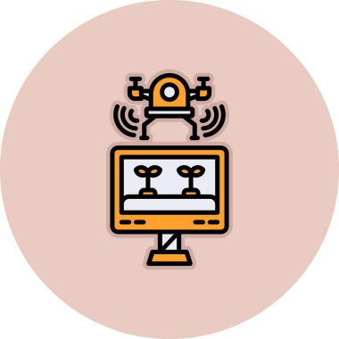 seo modern simgesinin vektör illüstrasyonu