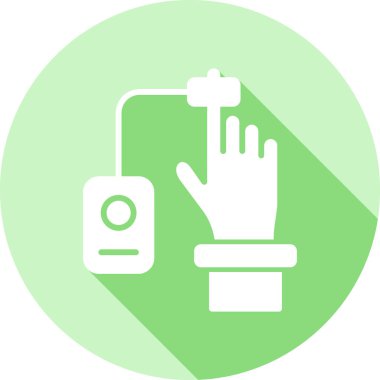 Fiş. Web simgesi basit illüstrasyon